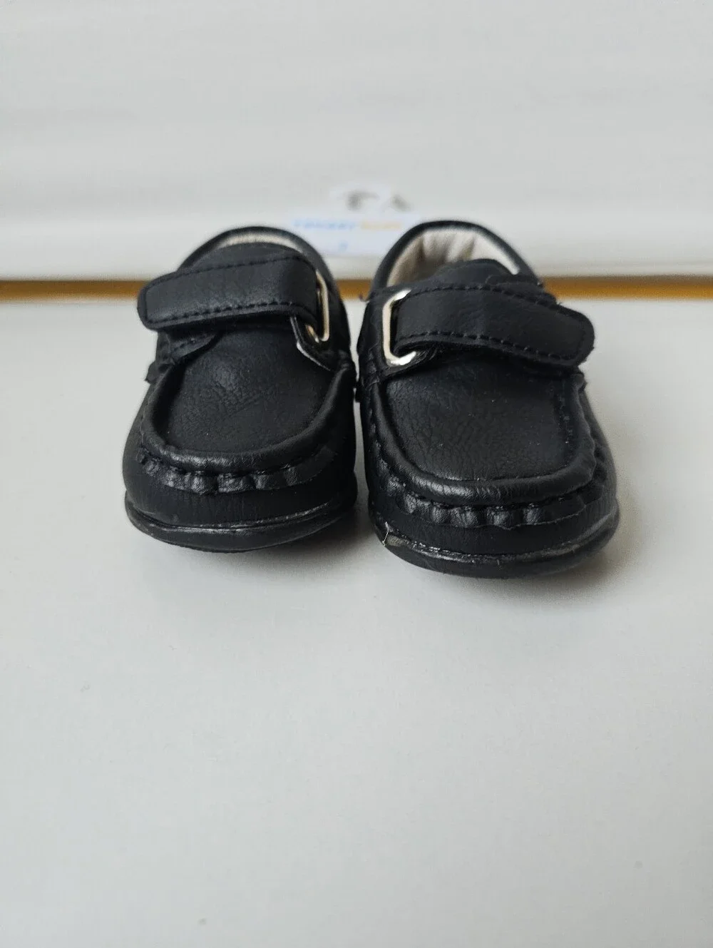 Tender Toes Black Baby Loafers Dress Shoes Size 3 NWT